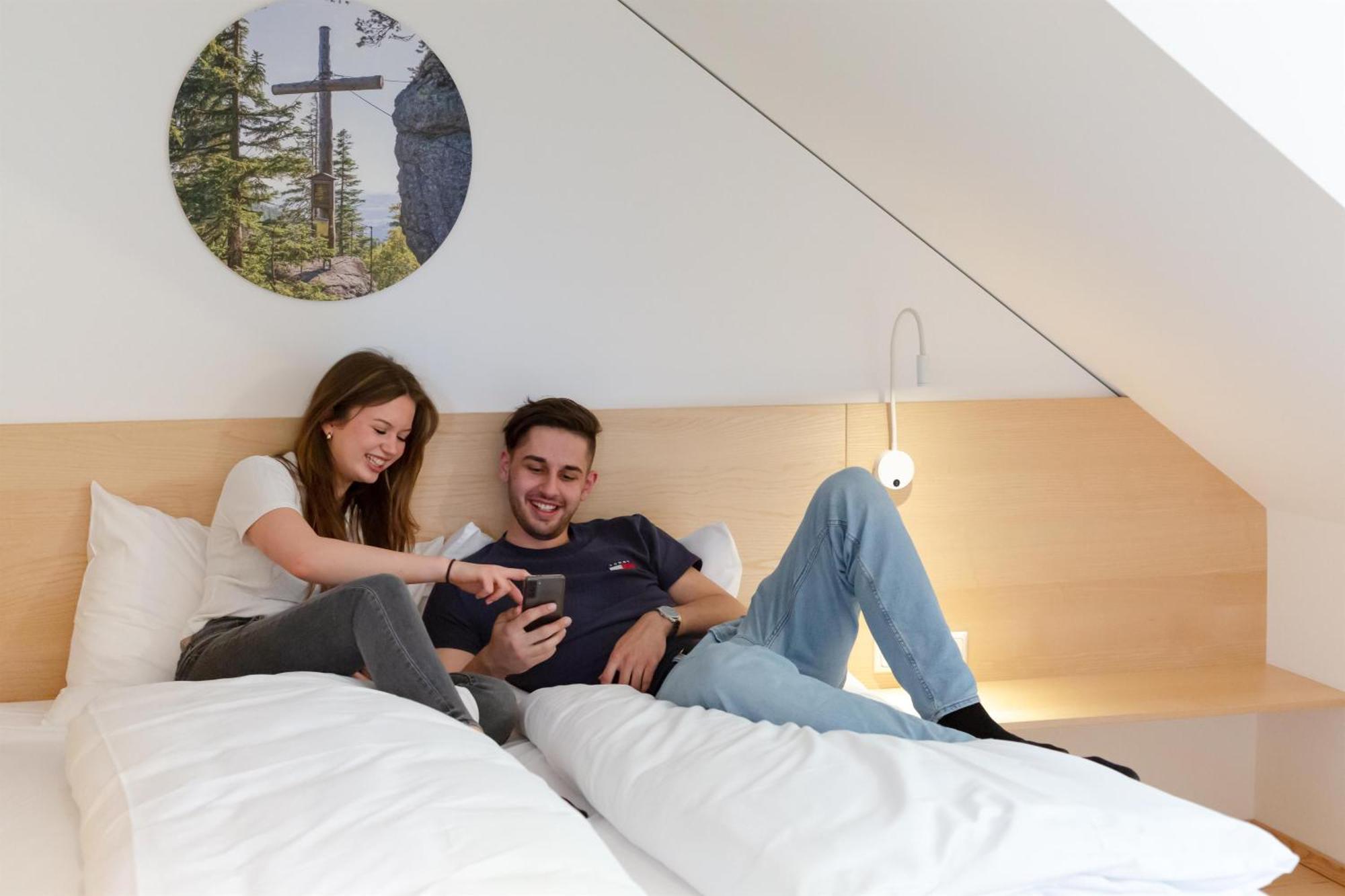 Forsthaus Apartments - Ski + Bike & Hike Klaffer am Hochficht Bagian luar foto